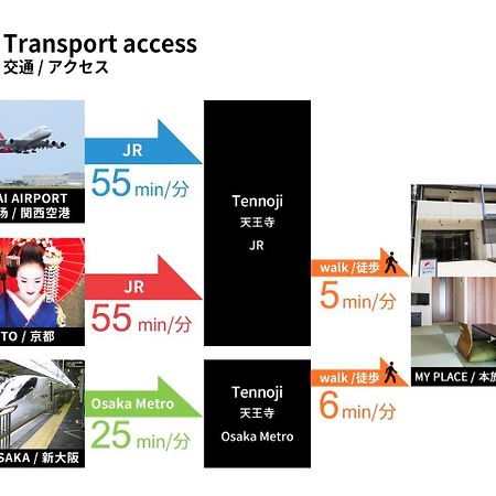 Fds Tennoji Hotel Ōsaka Exterior foto